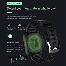 ID116 Plus Smart Fitness Watch (Heart Rate + Notifications)
