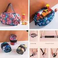 Two Pieces Foldable Shopping Bag