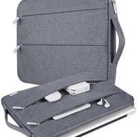 Sleek Nylon Fabric Laptop Bag Cover with inner Fur Cushion material