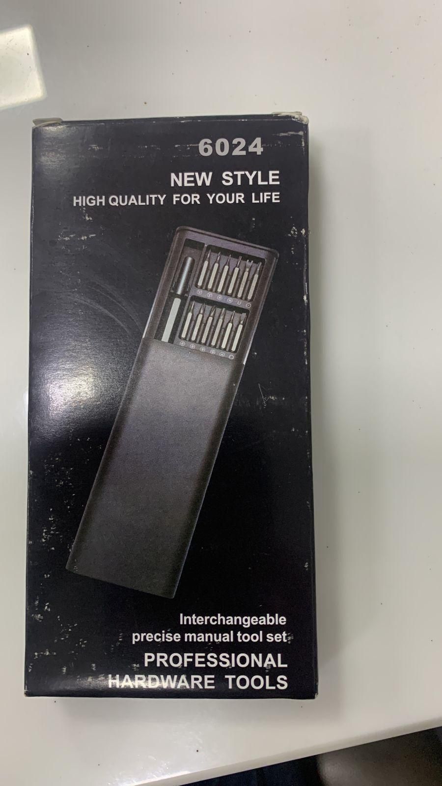 24-in-1 Precision Magnetic Screwdriver Set , The ultimate toolkit for phones, laptops, watches and small repairs.