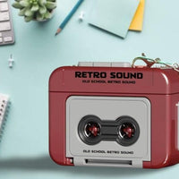 Retro Mini Cassette Speaker Keychain . A tiny speaker with an old-school vibe you’ll fall in love with.