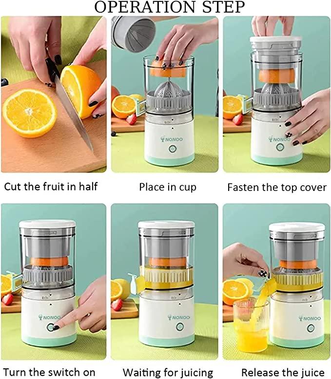 Electric Citrus Juicer (Easy One-Press Juice Maker)