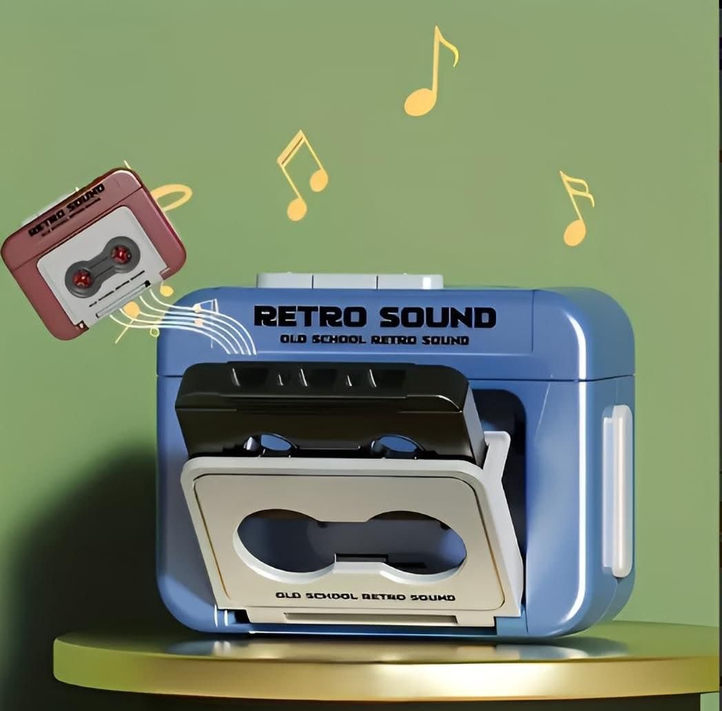 Retro Mini Cassette Speaker Keychain . A tiny speaker with an old-school vibe you’ll fall in love with.
