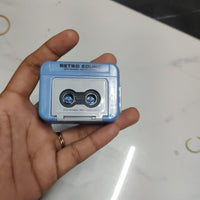 Retro Mini Cassette Speaker Keychain . A tiny speaker with an old-school vibe you’ll fall in love with.