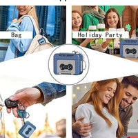 Retro Mini Cassette Speaker Keychain . A tiny speaker with an old-school vibe you’ll fall in love with.