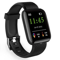 ID116 Plus Smart Fitness Watch (Heart Rate + Notifications)