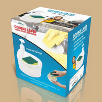 2-in-1 Soap Dispenser with Sponge Holder