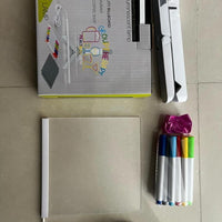 3D LED Acrylic Message Board with Neon Marker Pens