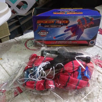 Web Shooter Toy For Kids Fans Launcher Wrist Gloves Toys For Kids Boys Superhero Gloves Role-play Toy Cosplay Sticky Wall Soft Bomb Funny Childrens Educational Toys